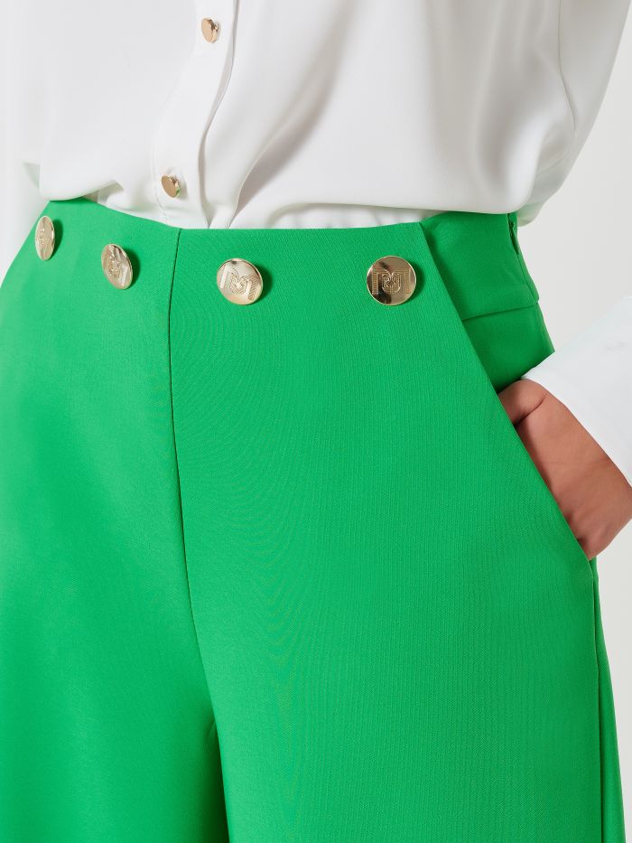 Pantalon coupe palazzo  Rinascimento