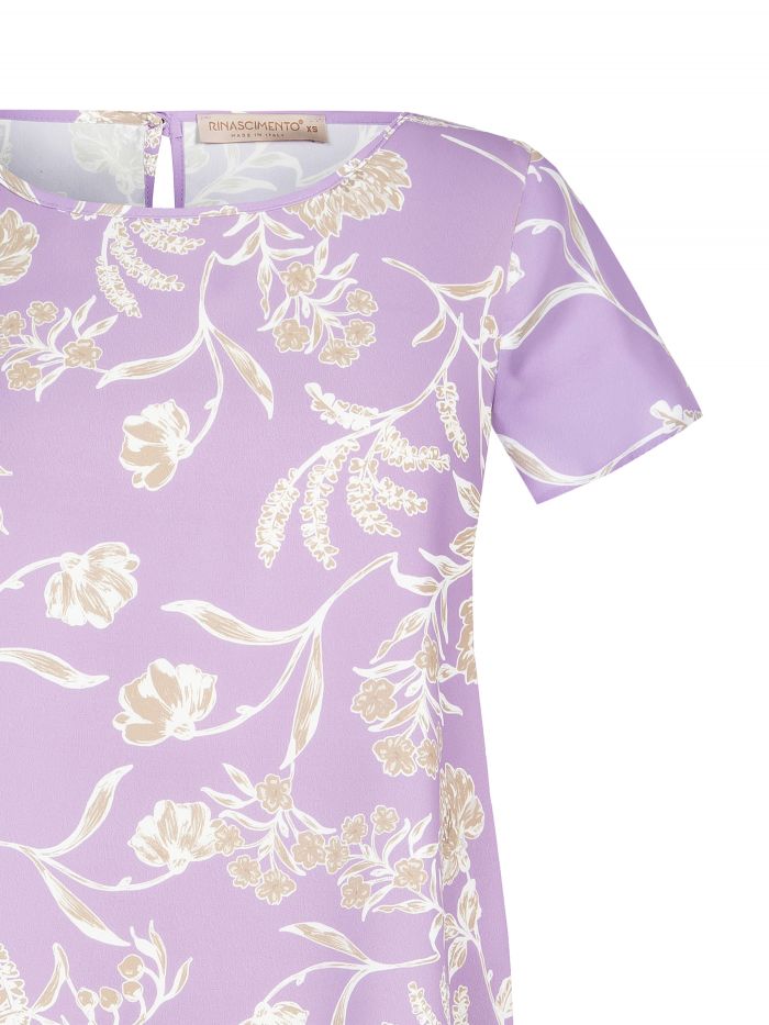 Blusa stampa Floreale  Rinascimento