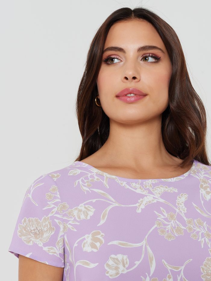 Blusa stampa Floreale  Rinascimento