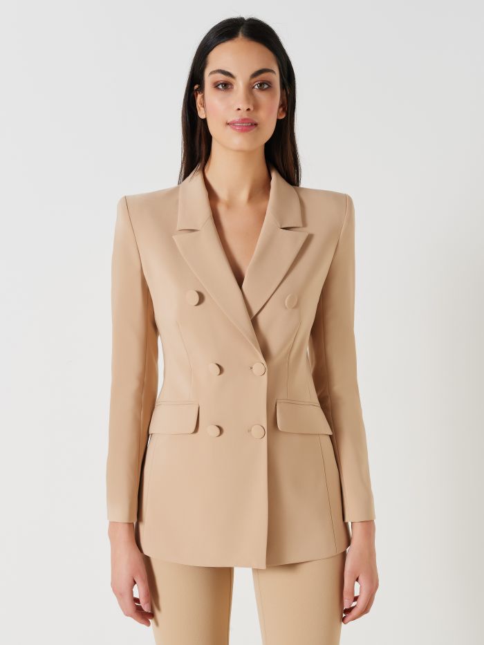 Veste croisée en tissu technique  Rinascimento
