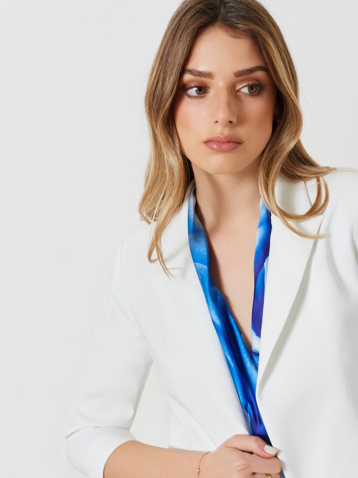 Short Jacket in Technical Fabric  Rinascimento
