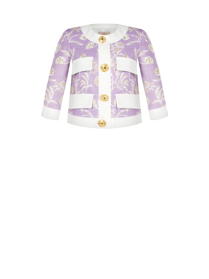 Veste imprimé fleuri   Rinascimento