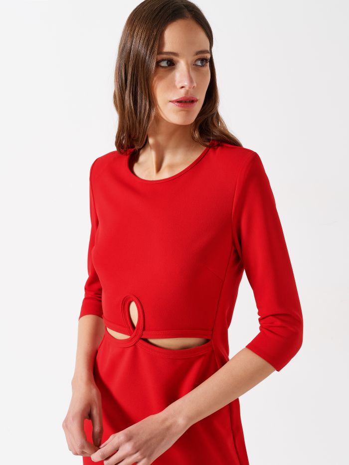 Robe fourreau avec détail ouverture  Rinascimento