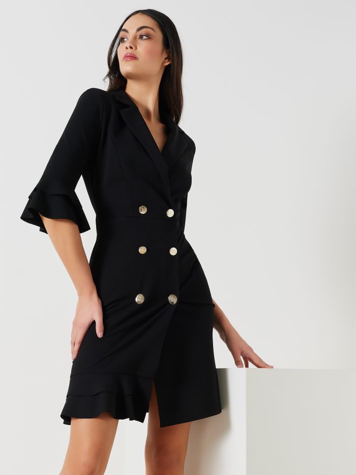 Jacket Dress with Ruffles  Rinascimento