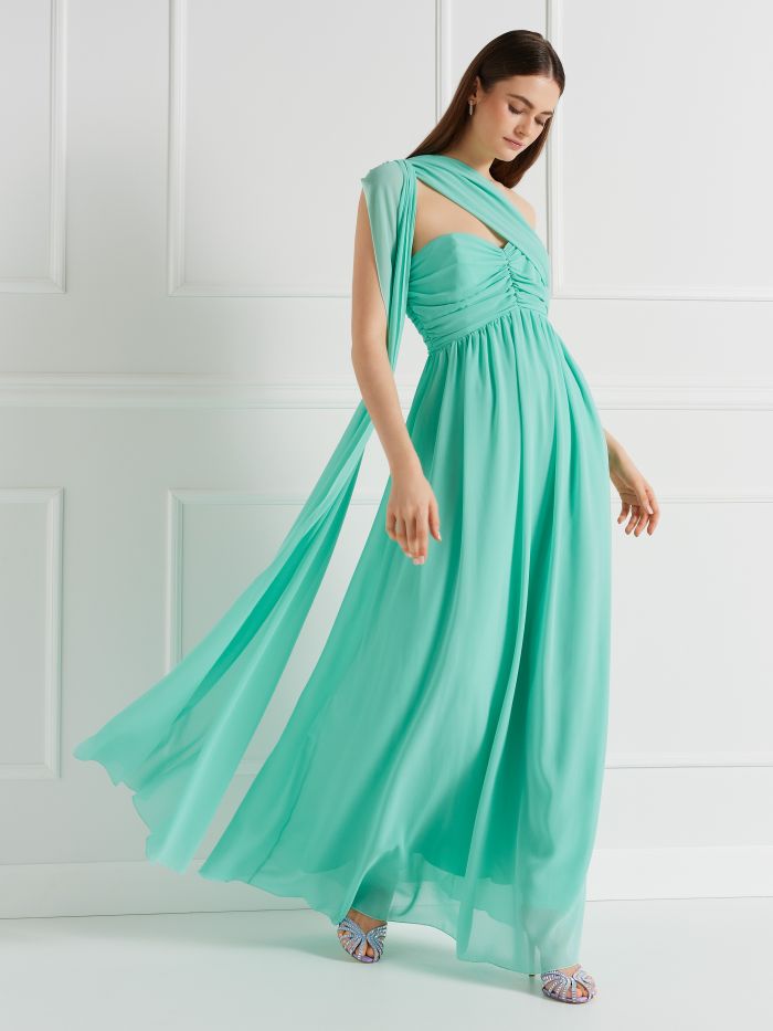 Draped Empire Dress  Rinascimento