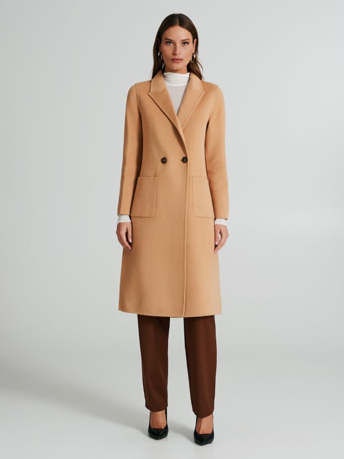 Cappotto doppio bottone in misto lana  Rinascimento
