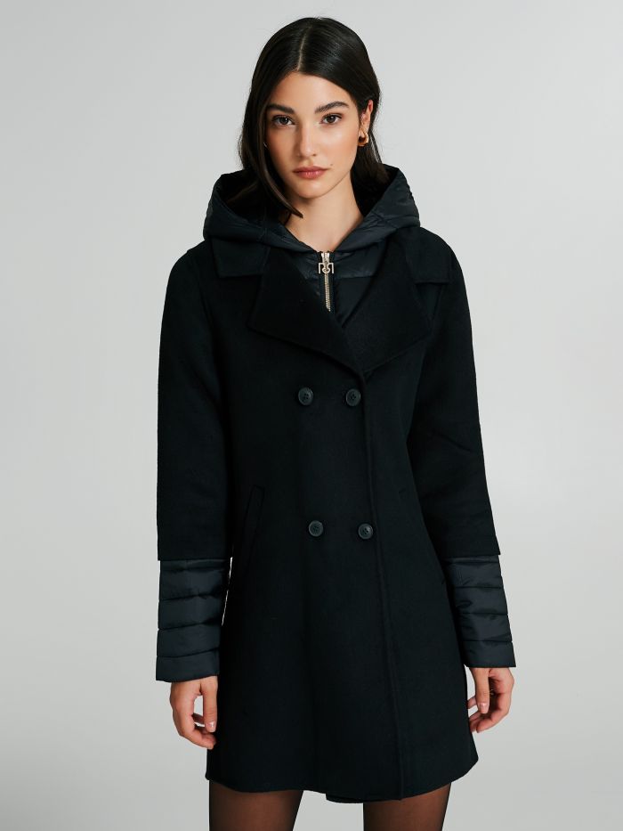 Manteau avec empiècements matelassés Repreve®  Rinascimento