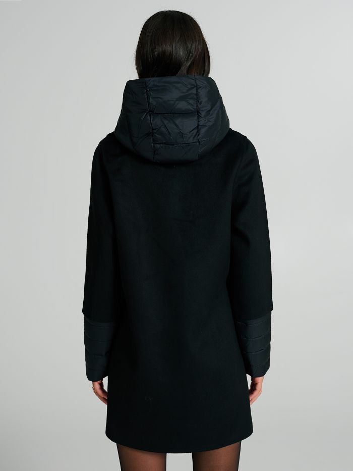 Manteau avec empiècements matelassés Repreve®  Rinascimento