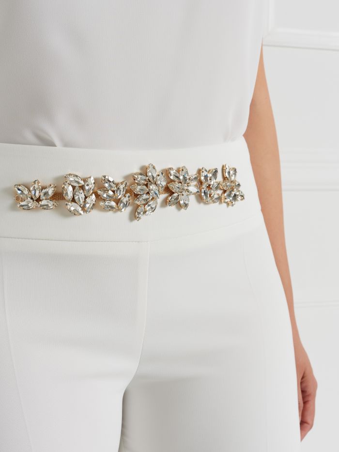 Pantalon curvy mi-évasé Ligne Mariée  Rinascimento