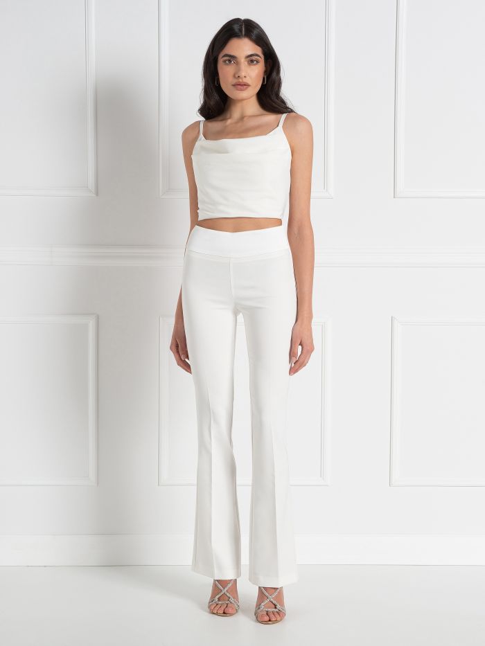 Pantaloni Mid Flared Linea Sposa  Rinascimento