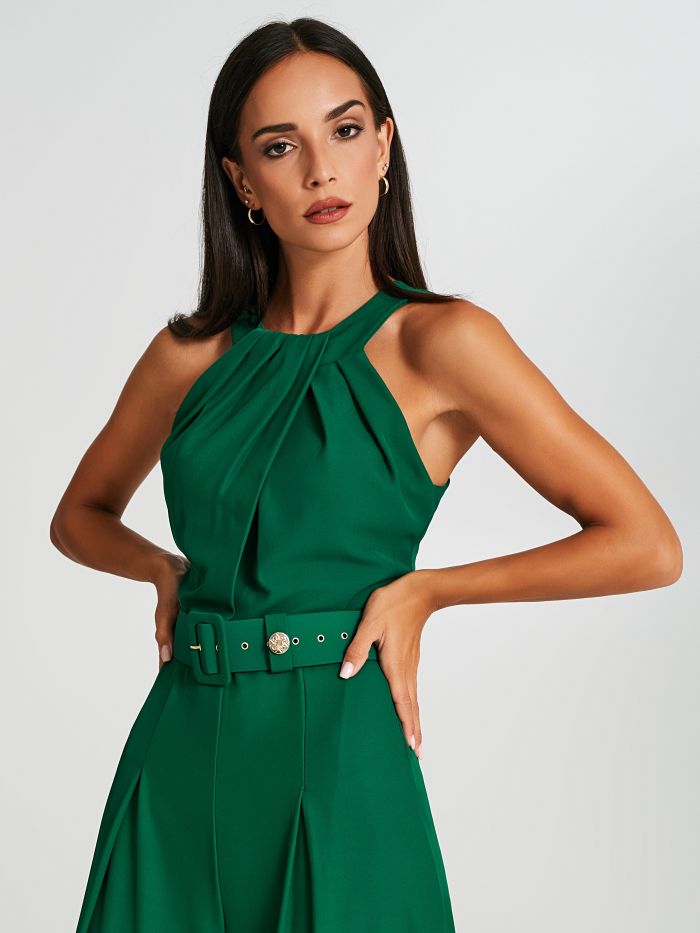 Tuta verde top rinascimento