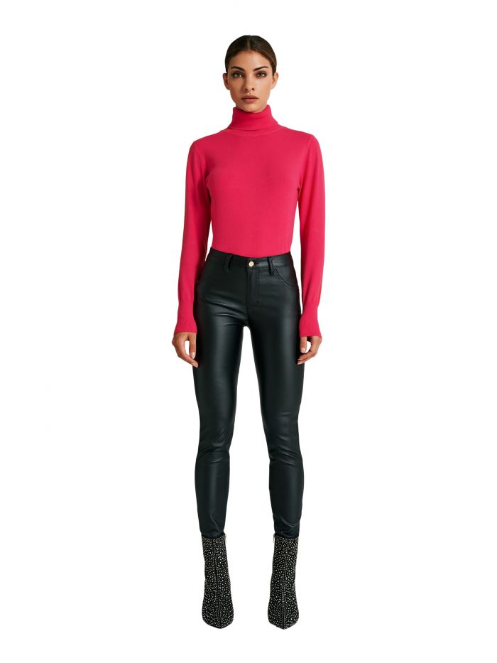 Pantalon skinny en simili cuir  Rinascimento