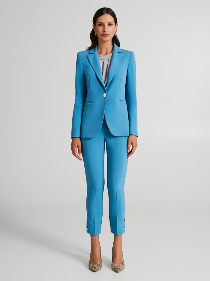 Veste à un bouton en tissu technique  Rinascimento