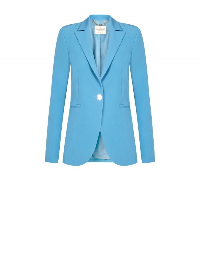 Veste à un bouton en tissu technique  Rinascimento