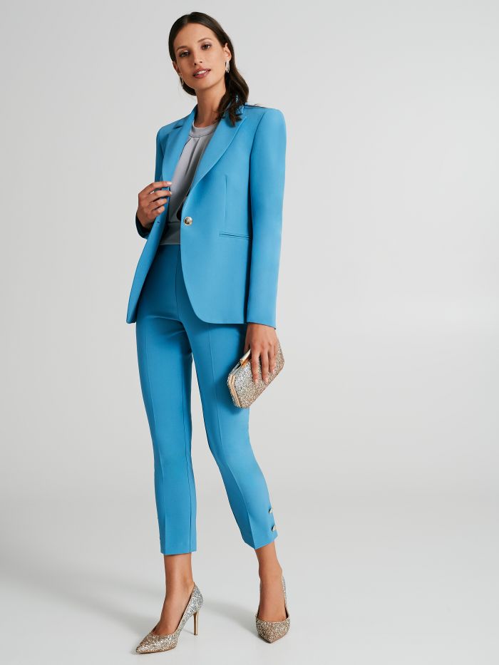 Veste à un bouton en tissu technique  Rinascimento