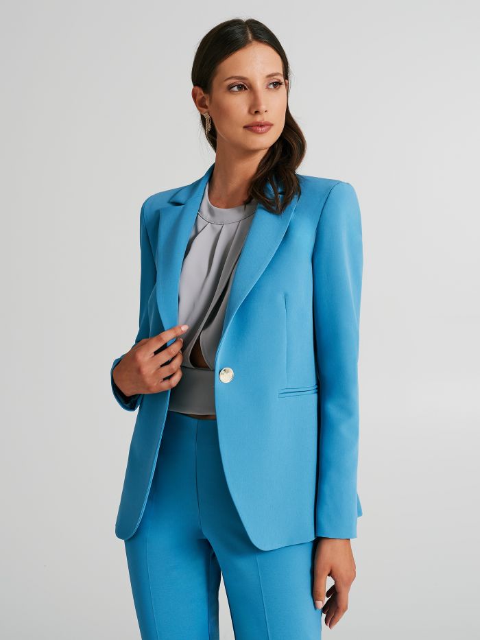 Veste à un bouton en tissu technique  Rinascimento