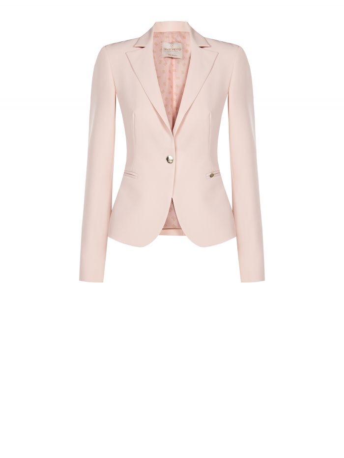 Double-breasted polyviscose jacket  Rinascimento