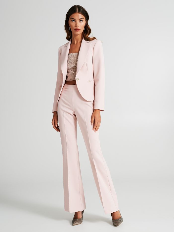 Double-breasted polyviscose jacket  Rinascimento