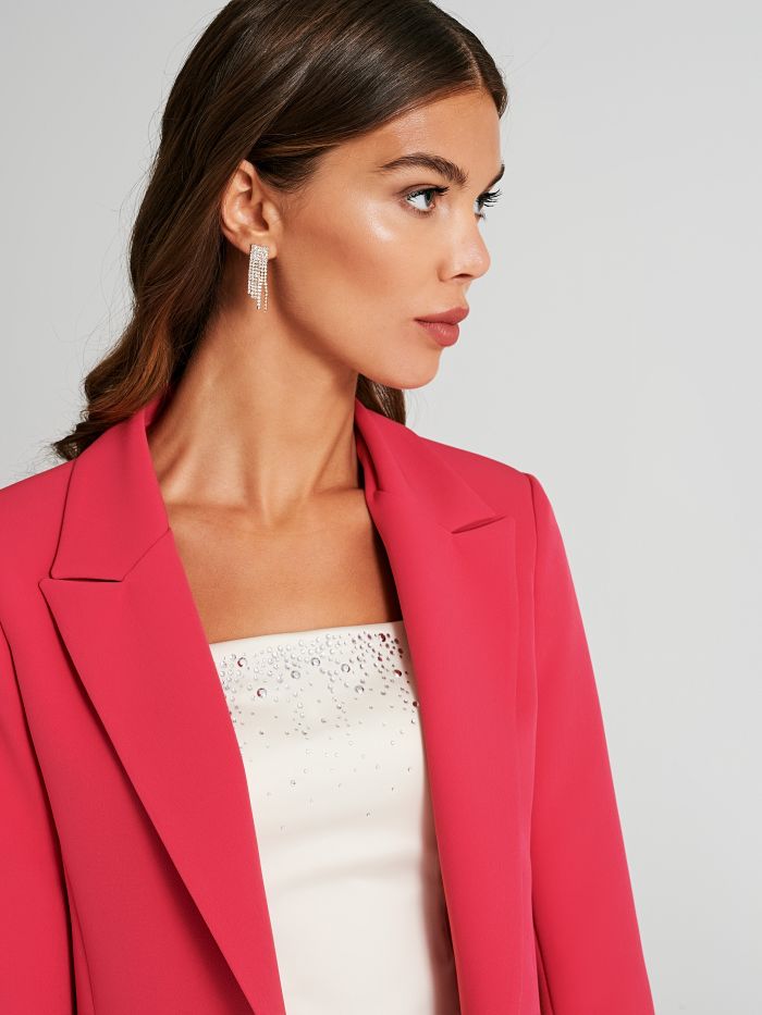 Cropped jacket in technical fabric  Rinascimento