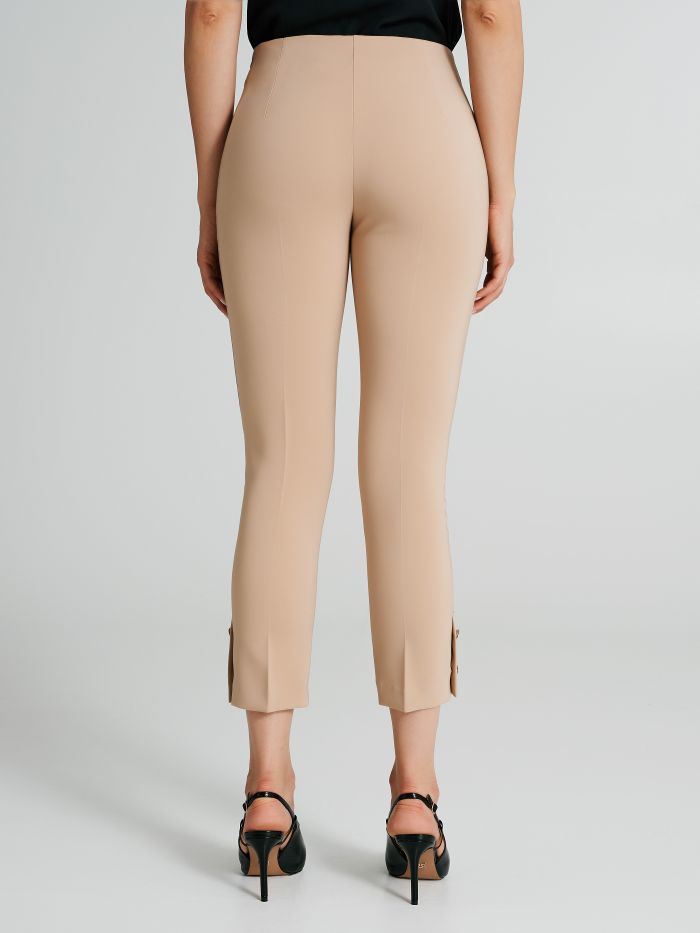 Slim-fit trousers in technical fabric  Rinascimento