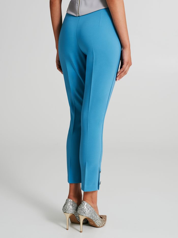 Slim-fit trousers in technical fabric  Rinascimento