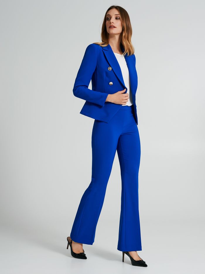 Pantalon semi-évasé en tissu technique  Rinascimento