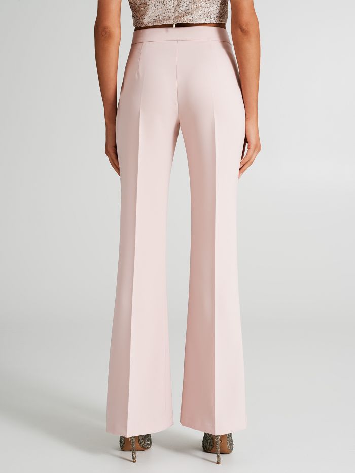 Pantalon semi-évasé en tissu technique  Rinascimento