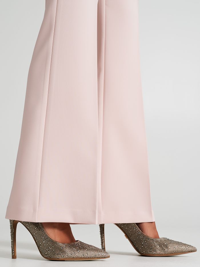 Pantalon semi-évasé en tissu technique  Rinascimento