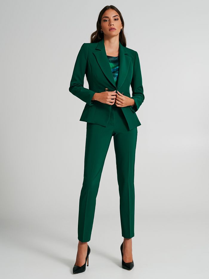 Slim-fit trousers in technical fabric  Rinascimento