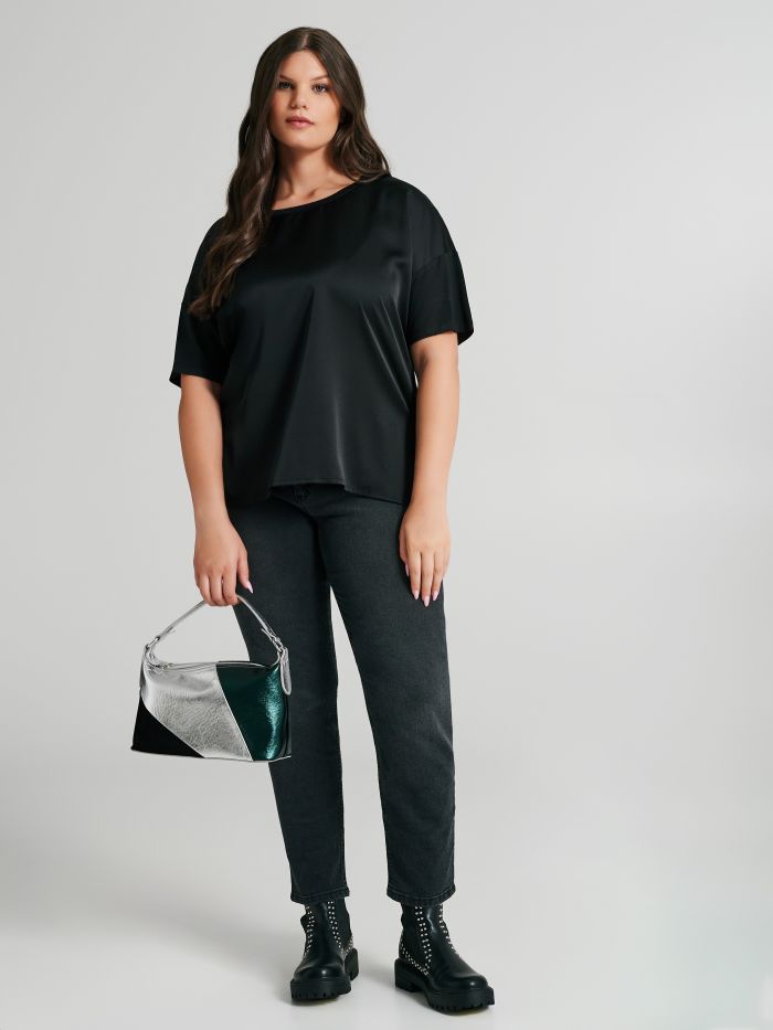 MIRA 309M11911-C BLUSA SCATOLETTA B001  Rinascimento