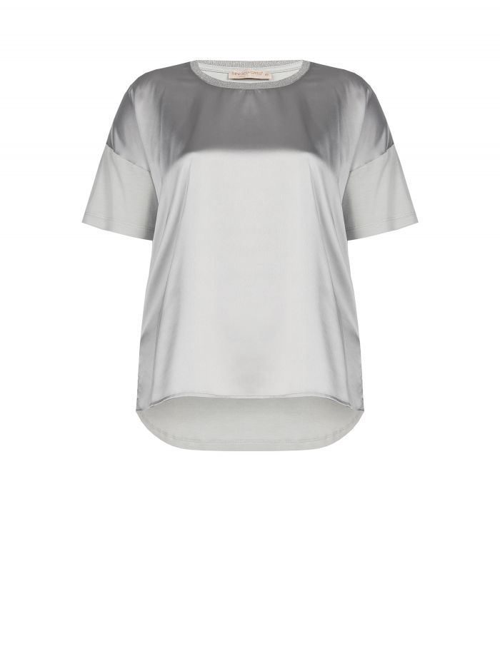 Blusa Curvy con profilo lurex  Rinascimento