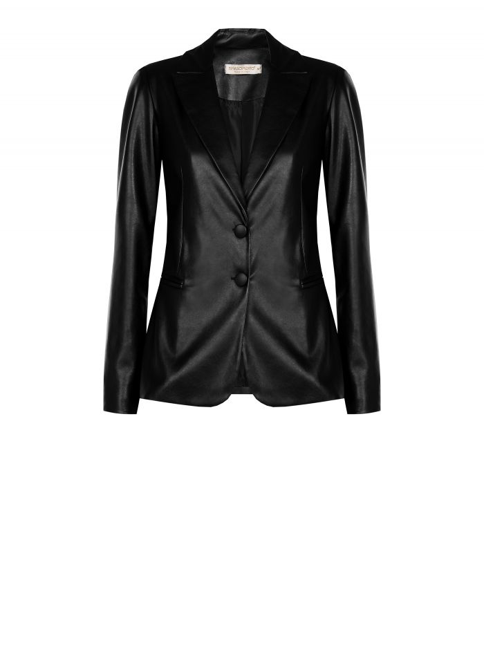 Faux leather jacket  Rinascimento