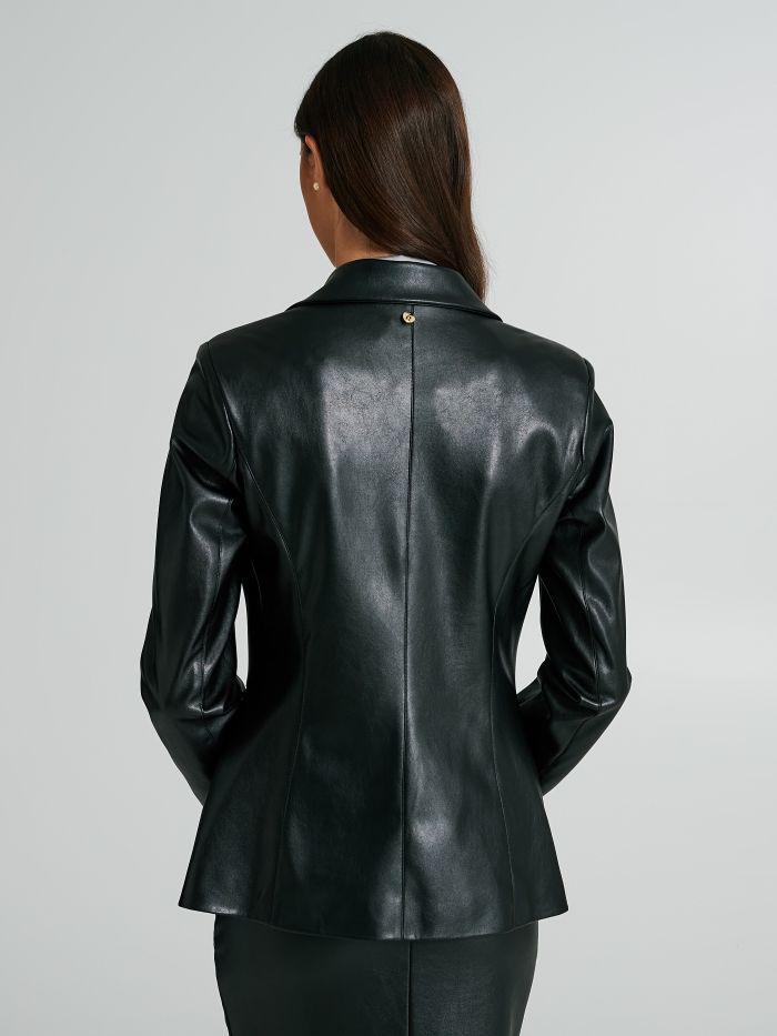 Faux leather jacket  Rinascimento