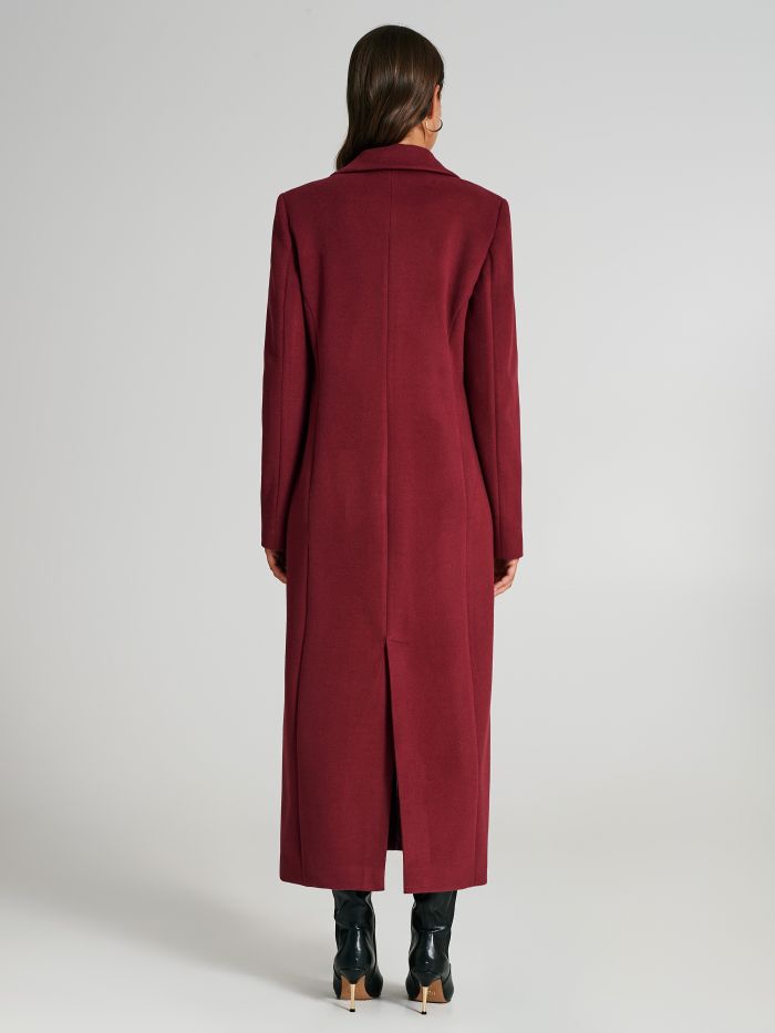 Cappotto lungo in velour  Rinascimento