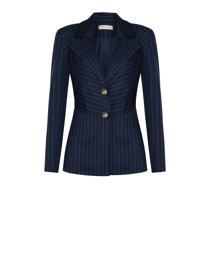Veste rayée à deux boutons  Rinascimento