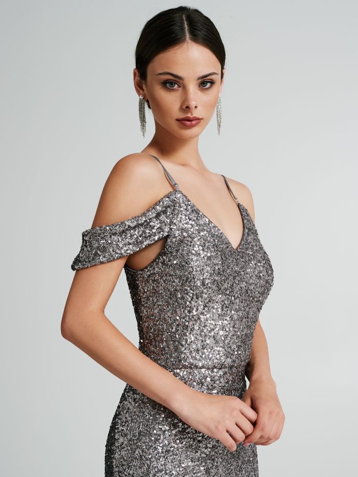 Abito sirena in paillettes   Rinascimento