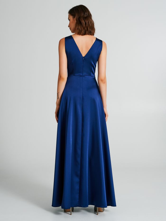 Robe longue en satin  Rinascimento