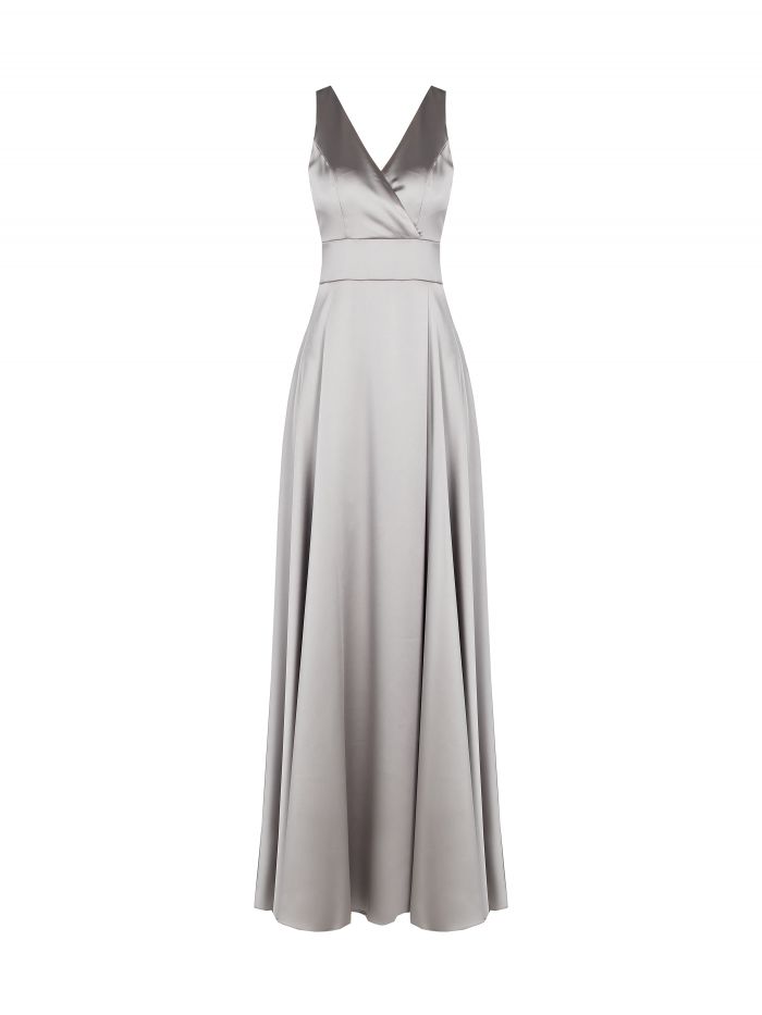 Long satin dress   Rinascimento