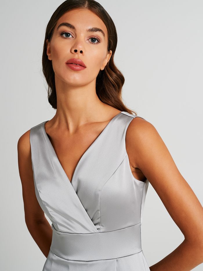 Long satin dress   Rinascimento