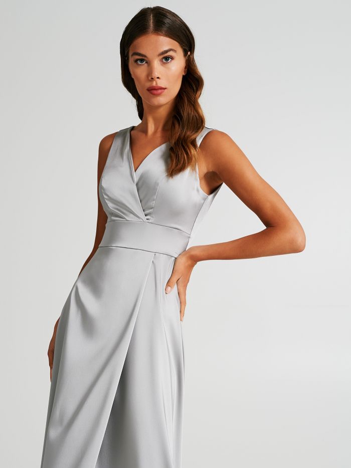 Long satin dress   Rinascimento
