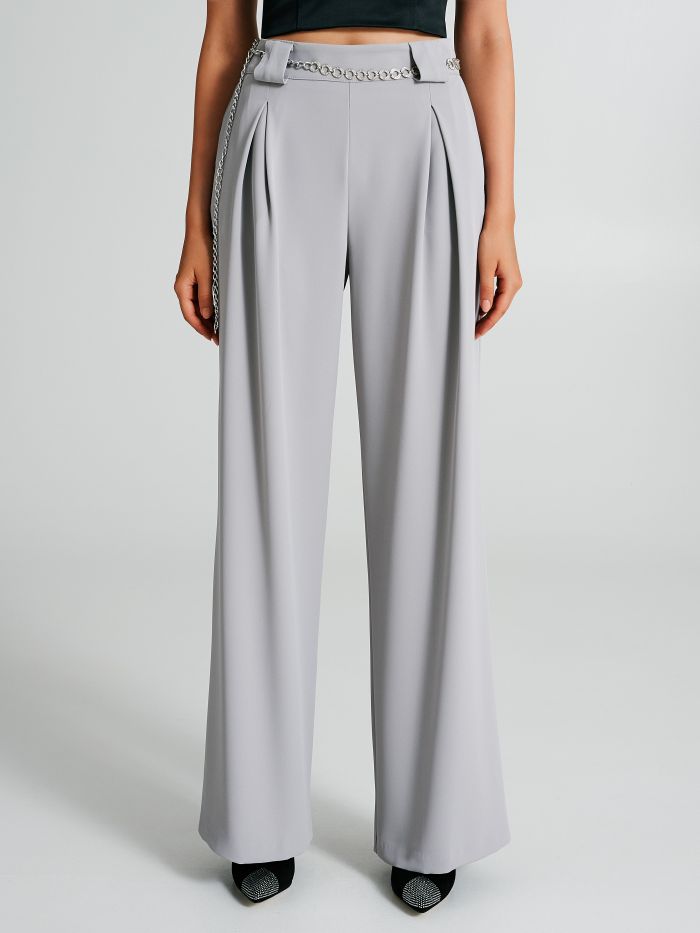 Pantaloni in cady con cintura  Rinascimento