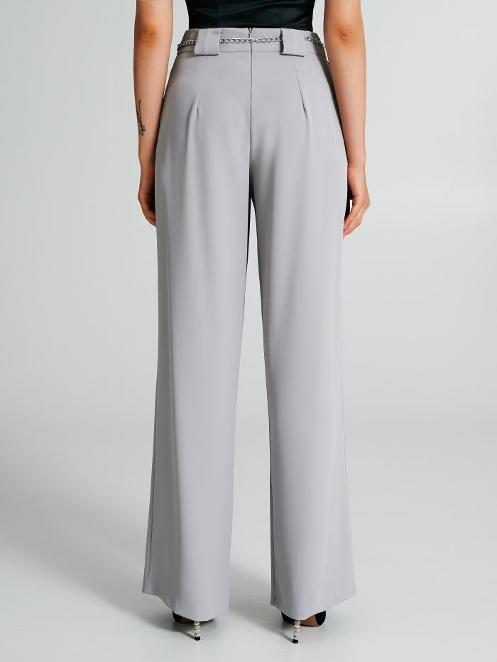 Pantaloni in cady con cintura  Rinascimento