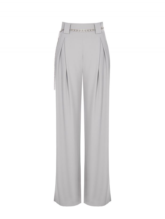 Pantaloni in cady con cintura  Rinascimento