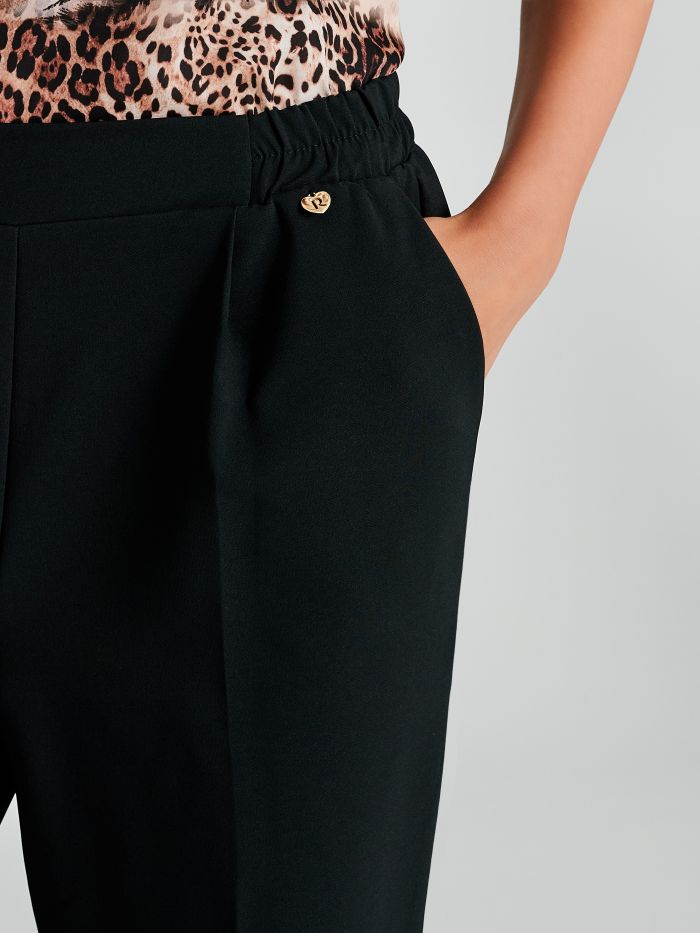 Pantalon skinny avec bande smockée  Rinascimento