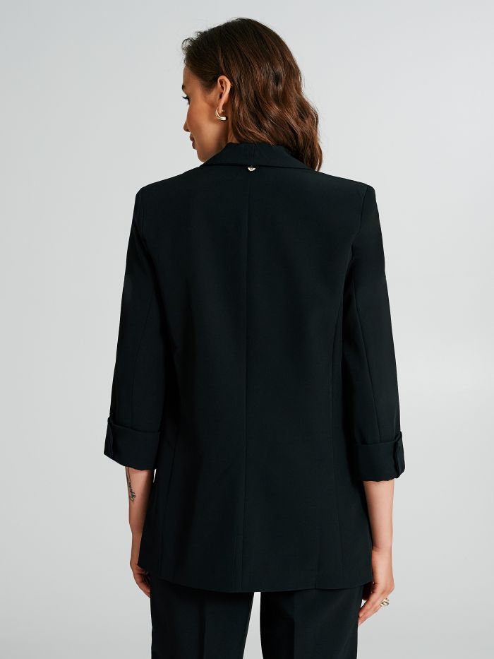 Veste sans boutonnage en tissu technique  Rinascimento