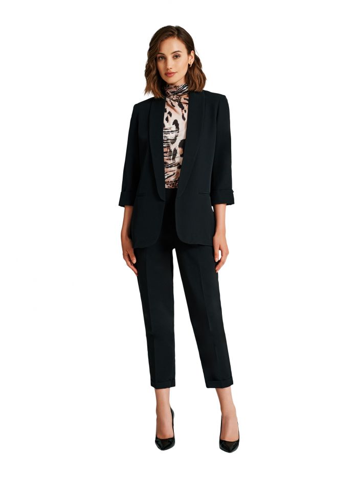Veste sans boutonnage en tissu technique  Rinascimento
