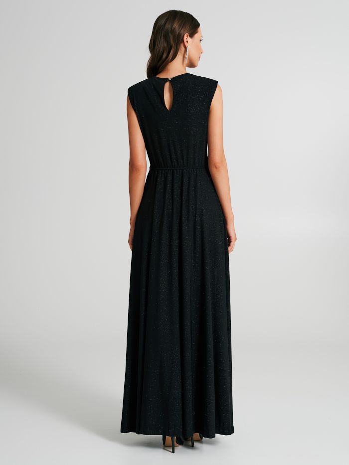 Glittery dress with panel  Rinascimento