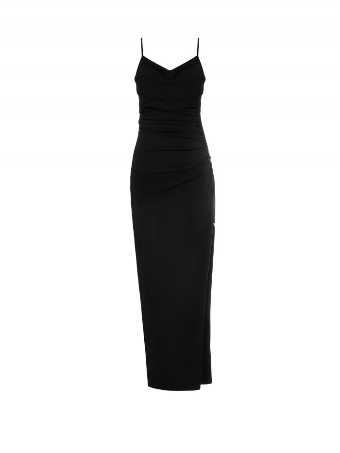 Robe longue avec cordon de serrage sur le côté  Rinascimento