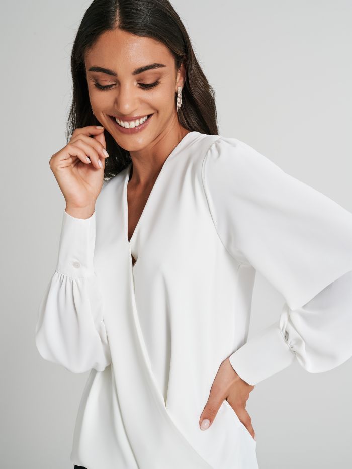Blouse péplum à élastique  Rinascimento
