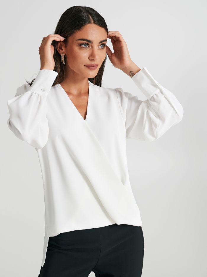 Blouse péplum à élastique  Rinascimento